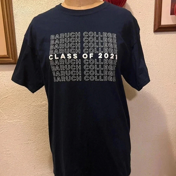 Gildan Baruch College Class of 2021 T-shirt Size L - Picture 2 of 9
